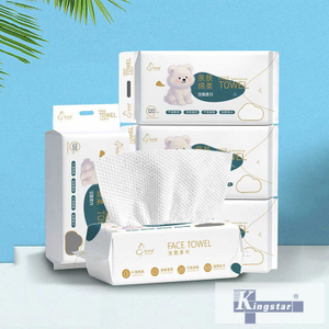 페이셜 클렌징 물티슈, 120개, 평직, 200x200mm