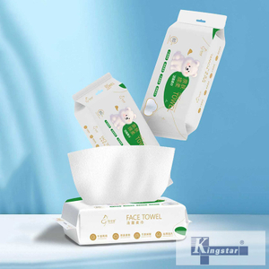 페이셜 클렌징 물티슈, 80개, 진주 질감, 200x200mm